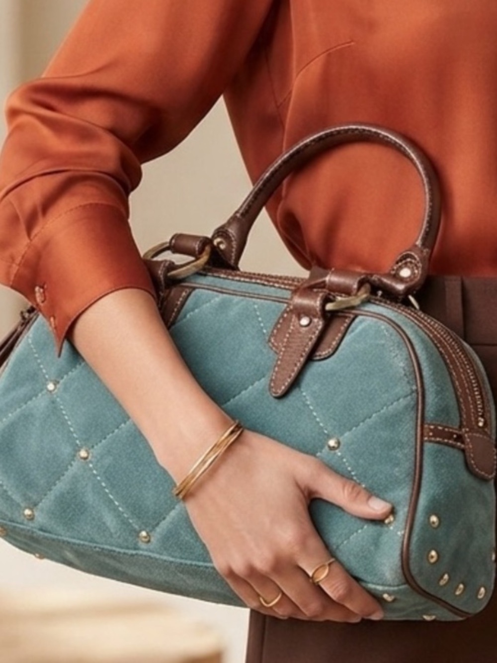 Claudia Firenze Italy Satchel Purse